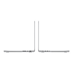 Apple MacBook Pro 14 (2024) M4 Max, 14C/32C, 36 GB, 1 TB, ENG, sudraba - Portatīvais dators
