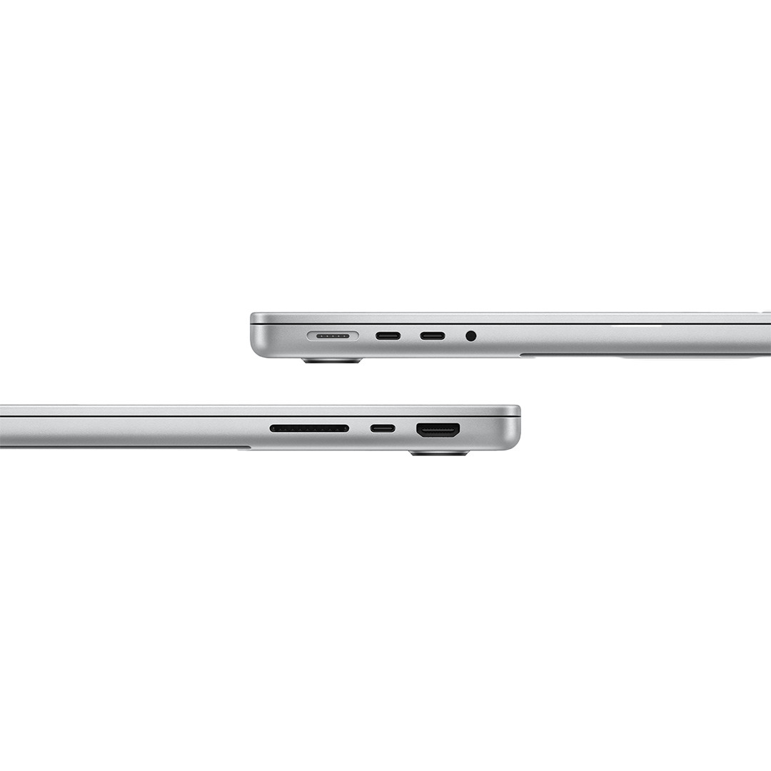 Apple MacBook Pro 14 (2024) M4 Max, 14C/32C, 36 GB, 1 TB, ENG, sudraba - Portatīvais dators