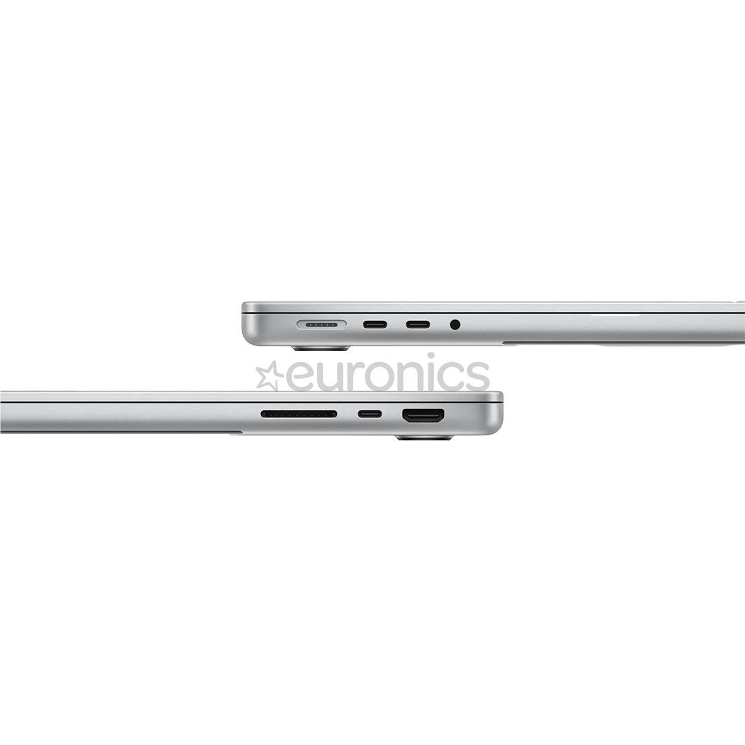 Apple MacBook Pro 14 (2024) M4 Max, 14C/32C, 36 GB, 1 TB, ENG, sudraba - Portatīvais dators
