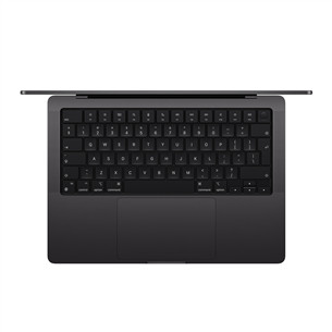 Apple MacBook Pro 14 (2024) M4 Max, 14C/32C, 36 GB, 1 TB, RUS, melna - Portatīvais dators