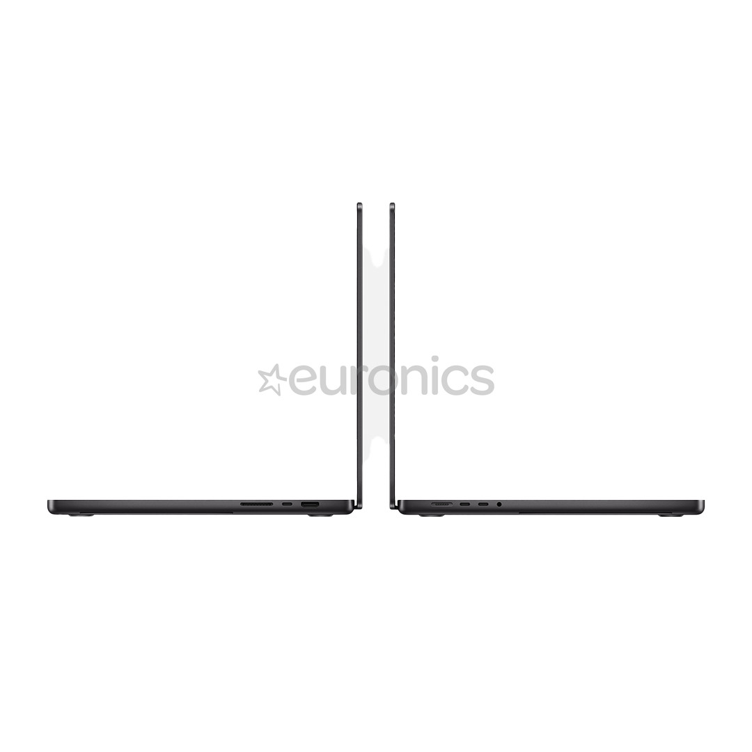 Apple MacBook Pro 16 (2024) M4 Max, 14C/32C, 36 GB, 1 TB, ENG, melna - Portatīvais dators
