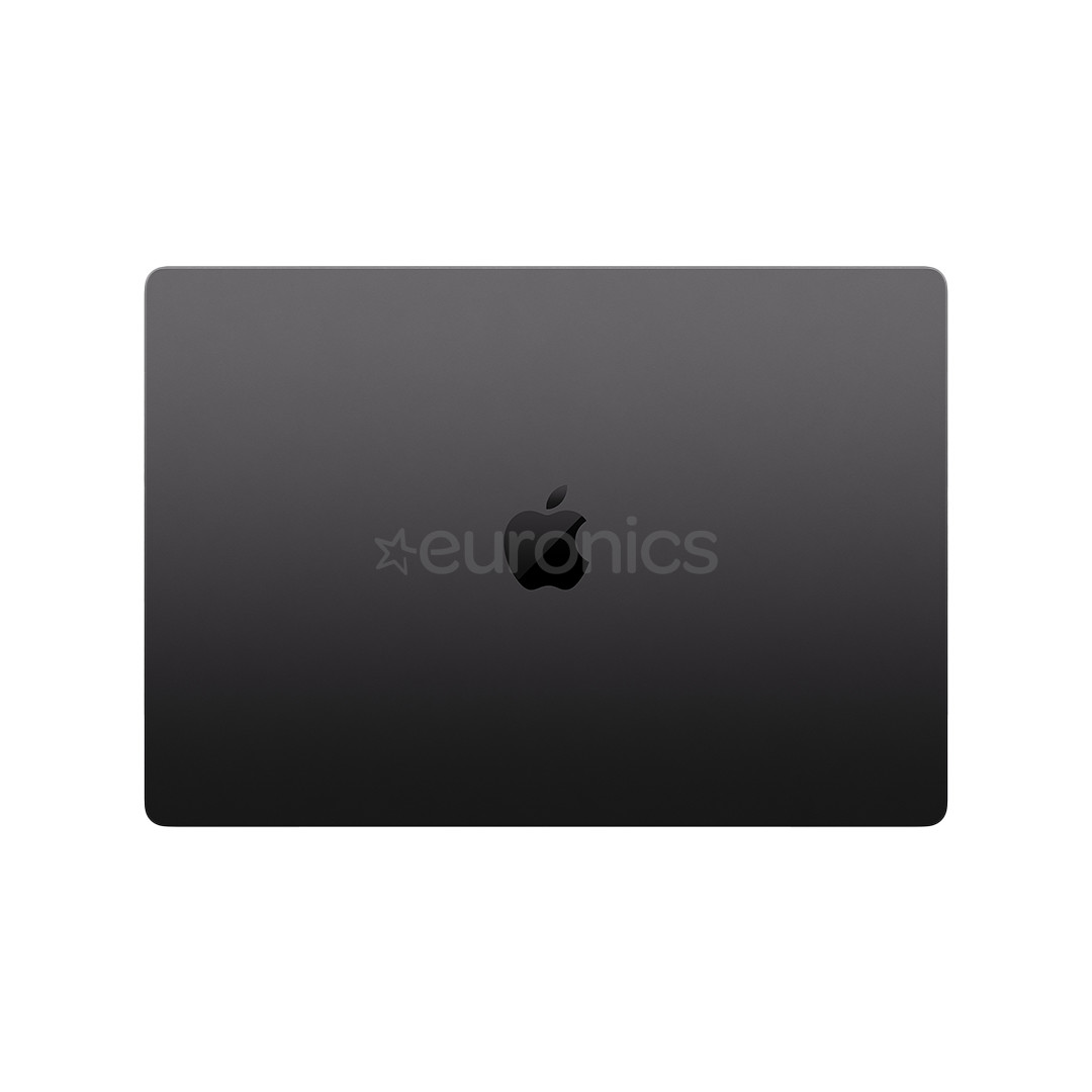 Apple MacBook Pro 16 (2024) M4 Max, 16C/40C, 48 GB, 1 TB, SWE, melna - Portatīvais dators