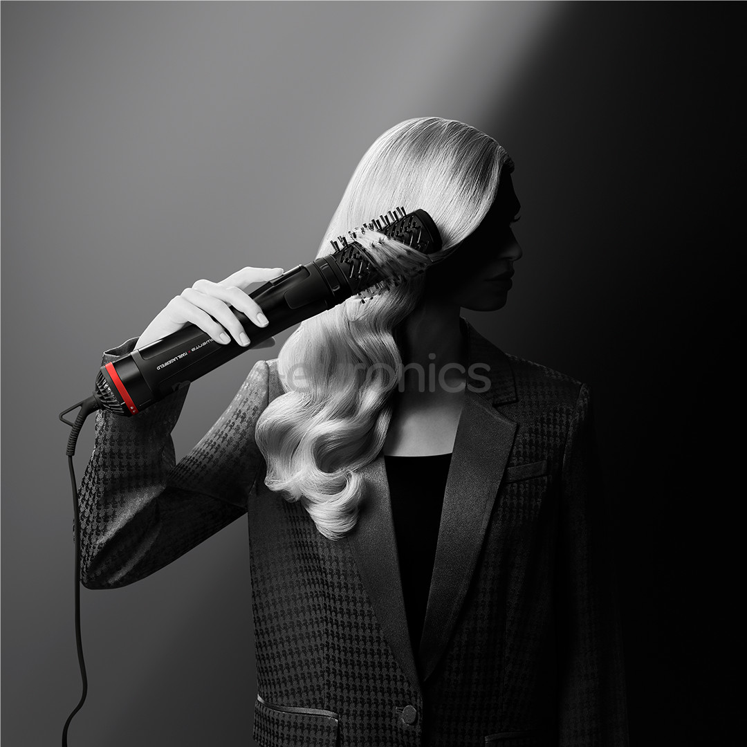 Rowenta x Karl Lagerfeld Brush Activ', 1000 Вт, черный - Фен-щетка
