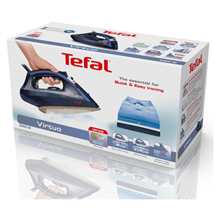 Tefal Virtuo, 2000 W, tumši zila - Gludeklis