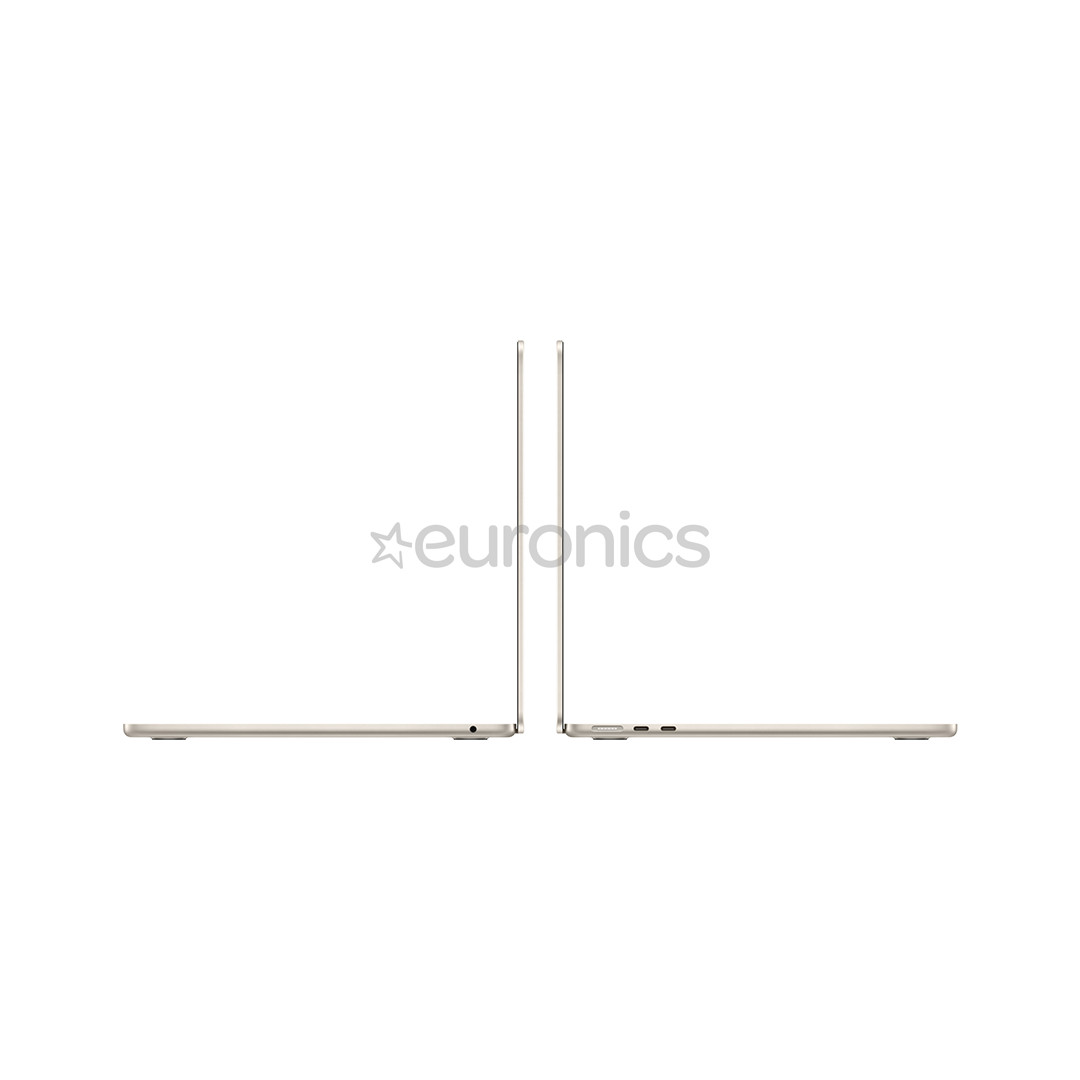 Apple MacBook Air 13'' (2024), M3 8C/8C, 16 GB, 256 GB, SWE, zelta - Portatīvais dators