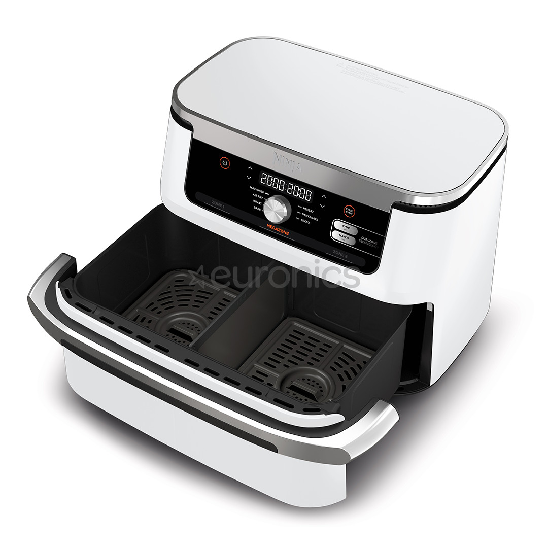 Ninja Foodi FlexDrawer Dual, 10.4 L, 2470 W, white - Air fryer