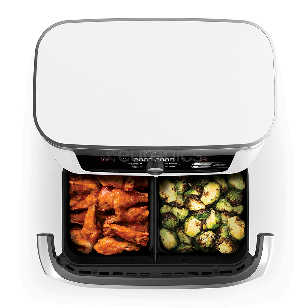 Ninja Foodi FlexDrawer Dual, 10.4 L, 2470 W, white - Air fryer
