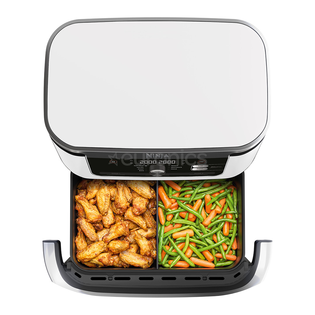 Ninja Foodi FlexDrawer Dual, 10.4 L, 2470 W, white - Air fryer