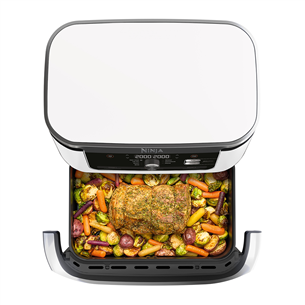 Ninja Foodi FlexDrawer Dual, 10.4 L, 2470 W, balta - Karstā gaisa friteris