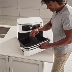 Ninja Foodi FlexDrawer Dual, 10.4 L, 2470 W, white - Air fryer