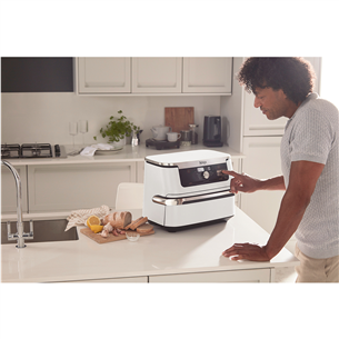 Ninja Foodi FlexDrawer Dual, 10.4 L, 2470 W, balta - Karstā gaisa friteris