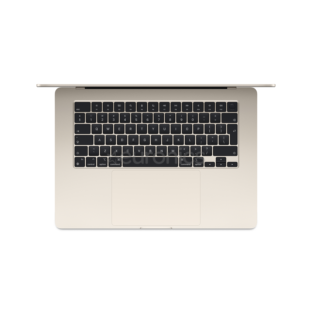 Apple MacBook Air 15'' (2024), M3 8C/10C, 16 GB, 256 GB, RUS, zelta - Portatīvais dators