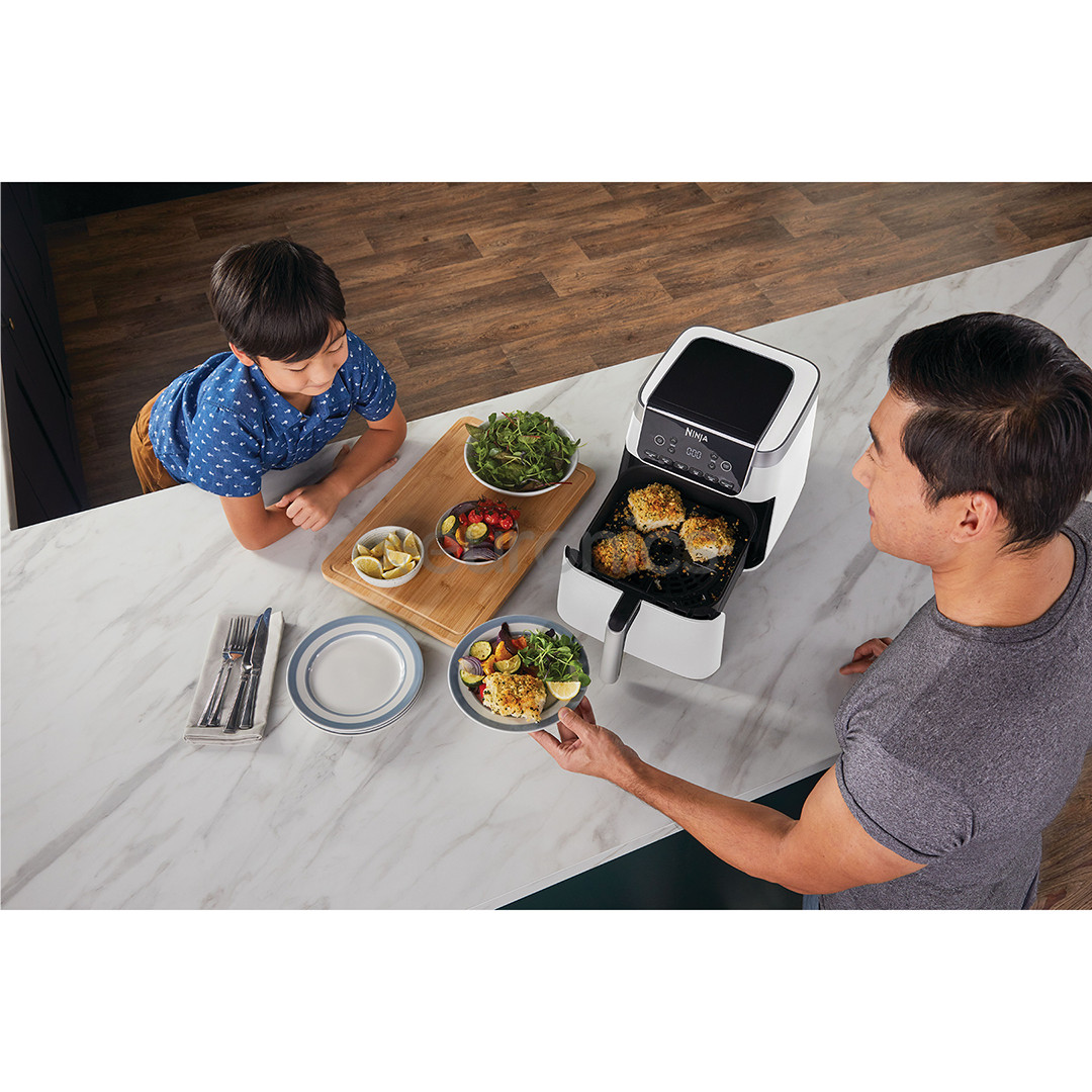 Ninja Air Fryer MAX PRO 6.2 L, 2000 W, balta - Karstā gaisa friteris