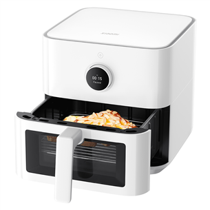 Xiaomi Smart Air Fryer, 5,5 л, 1600 Вт, белый - Аэрогриль