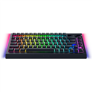 Razer Blackwidow Pro 75%, tactile, melna - Bezvadu klaviatūra