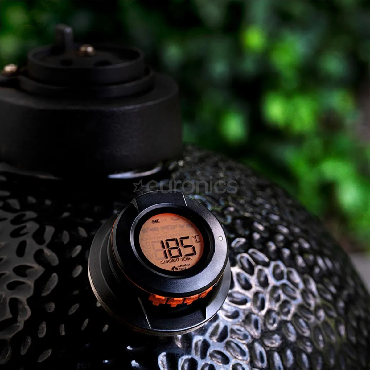 HerQs Dome thermometer, melna - Viedais gatavošanas termometrs