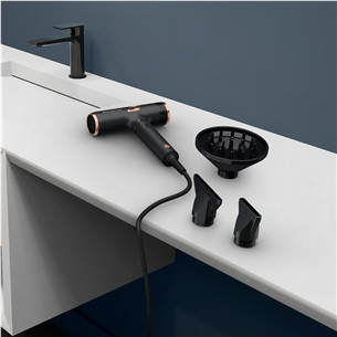 Rowenta NANO, 1700 W, melna - Matu fēns