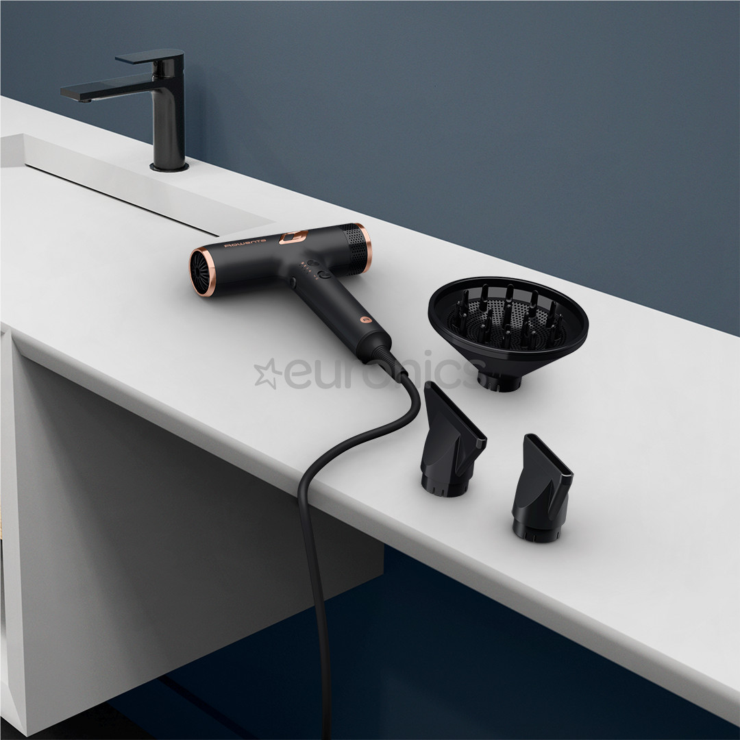 Rowenta NANO, 1700 W, melna - Matu fēns