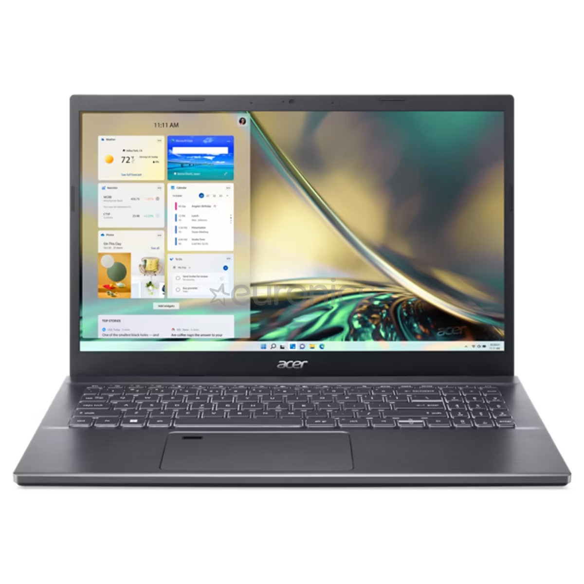 Acer Aspire 5 A515-57-50UR, 15.6'', FHD, i5, 32 GB, 512 GB, ENG, pelēka - Portatīvais dators