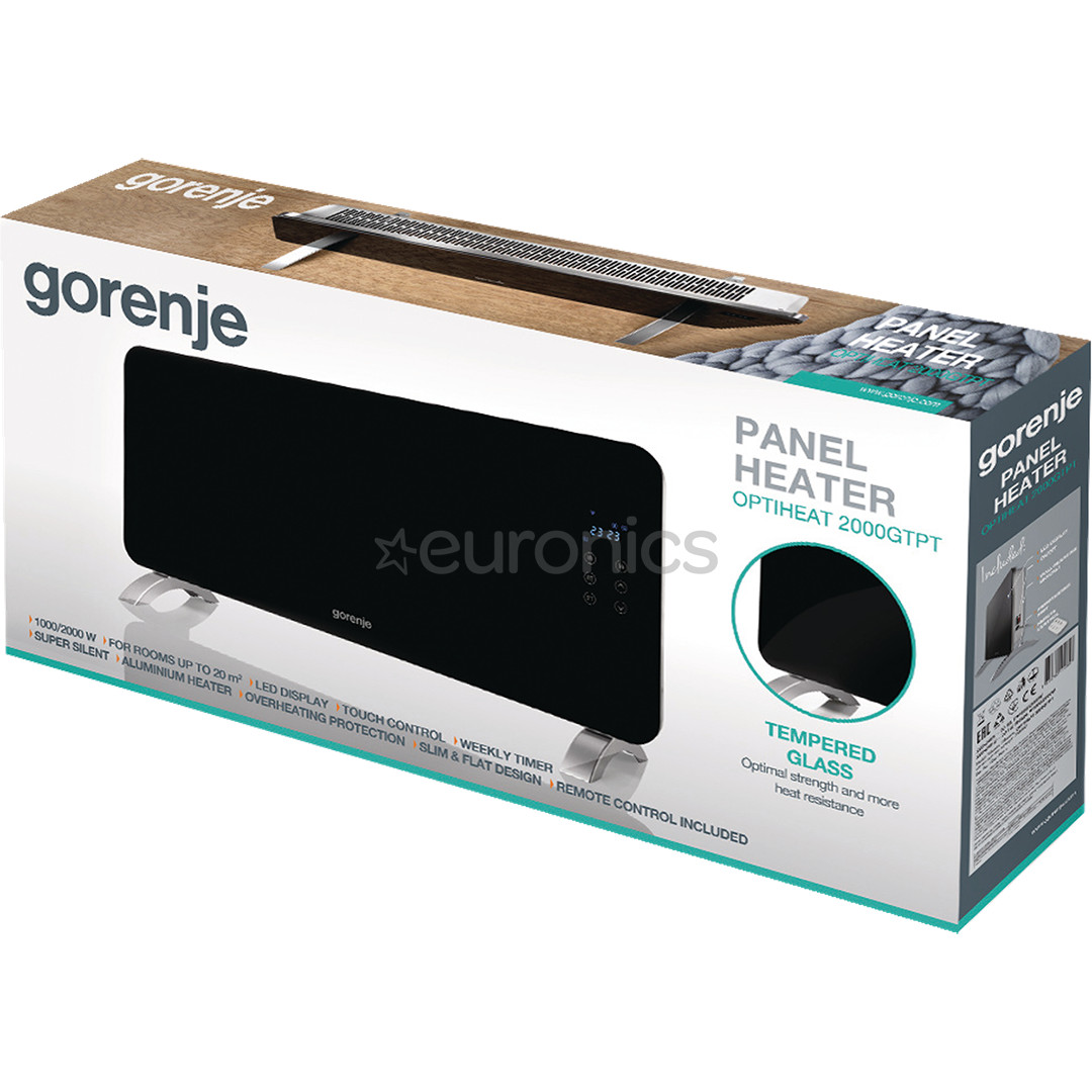 Gorenje, 2000 Вт, черный - Термовентилятор