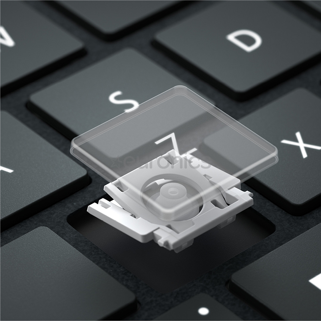 Microsoft Surface Pro Keyboard SC English International, melna - Bezvadu klaviatūra