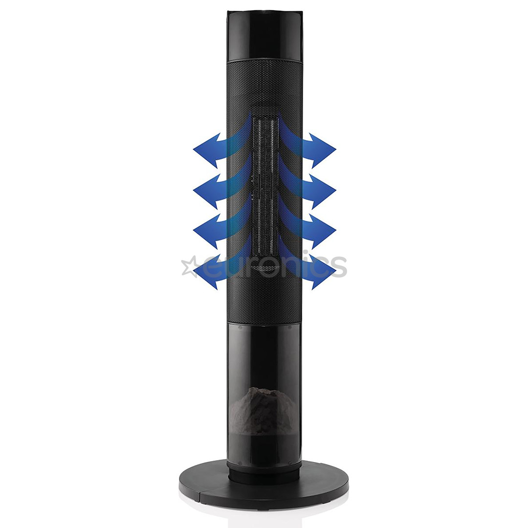 Gorenje, 2000 W, melna - Elektriskais sildītājs