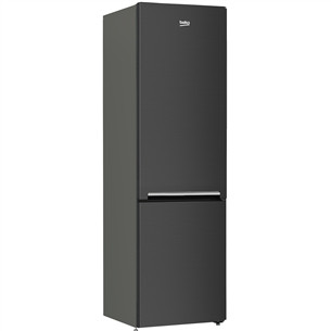 Beko, NoFrost, 266 L, augstums 182 cm, tumša nerūsējošā tērauda - Ledusskapis