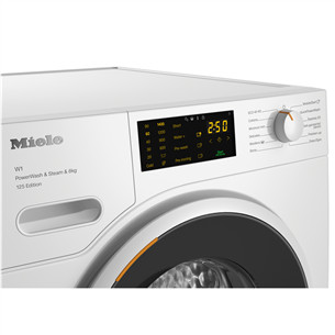 Miele 125 Edition, 8 kg, dziļums 60 cm, 1400 apgr/min. - Veļas mazgājamā mašīna ar priekšējo ielādi