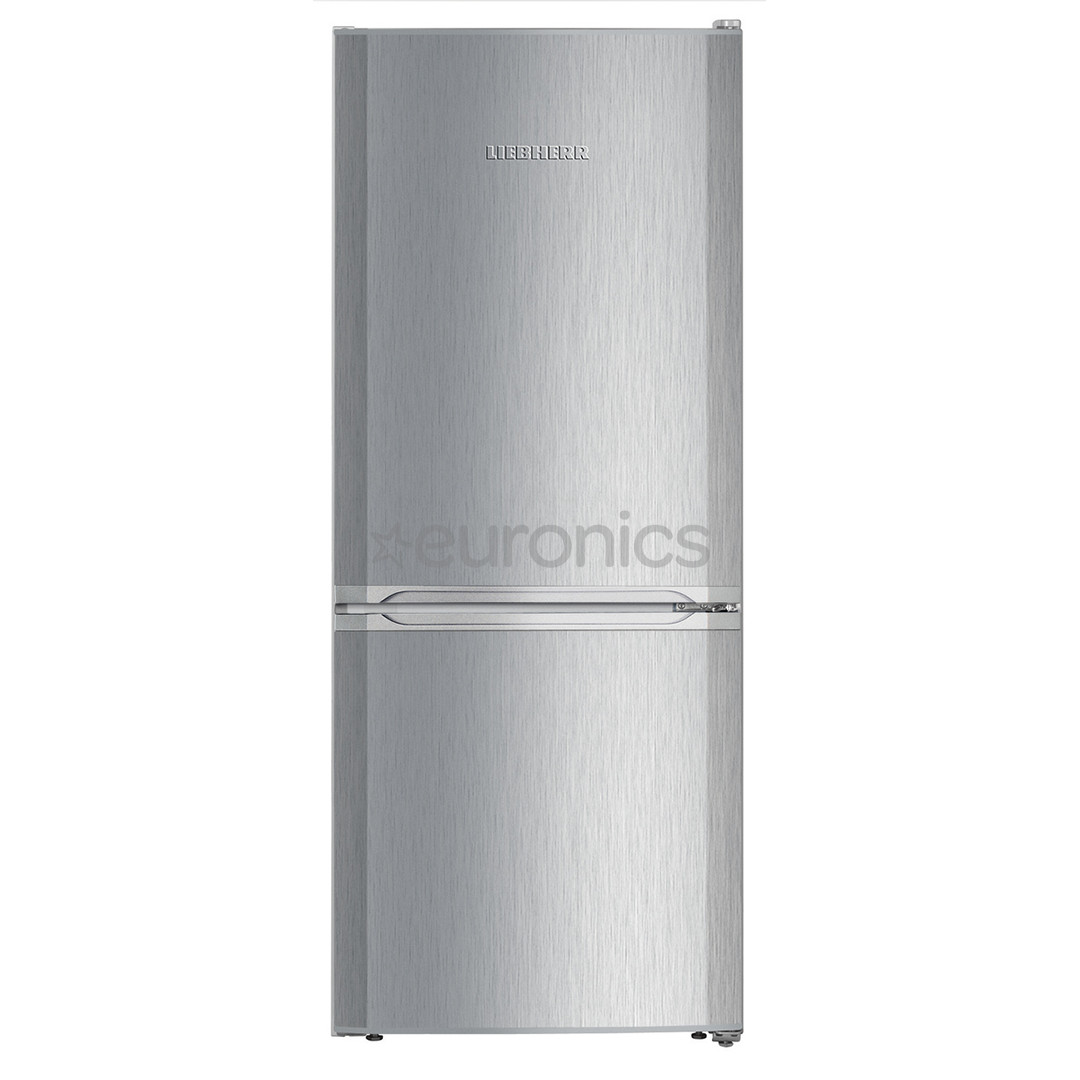 Liebherr, SmartFrost, 210 L, height 138 cm, silver - Refrigerator
