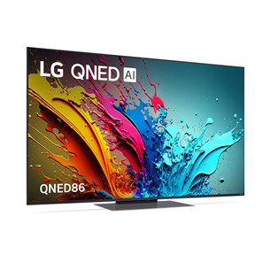 LG QNED86, 55'', 4K UHD, QNED, black - TV