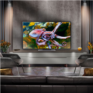LG QNED86, 55'', 4K UHD, QNED, melna - Televizors