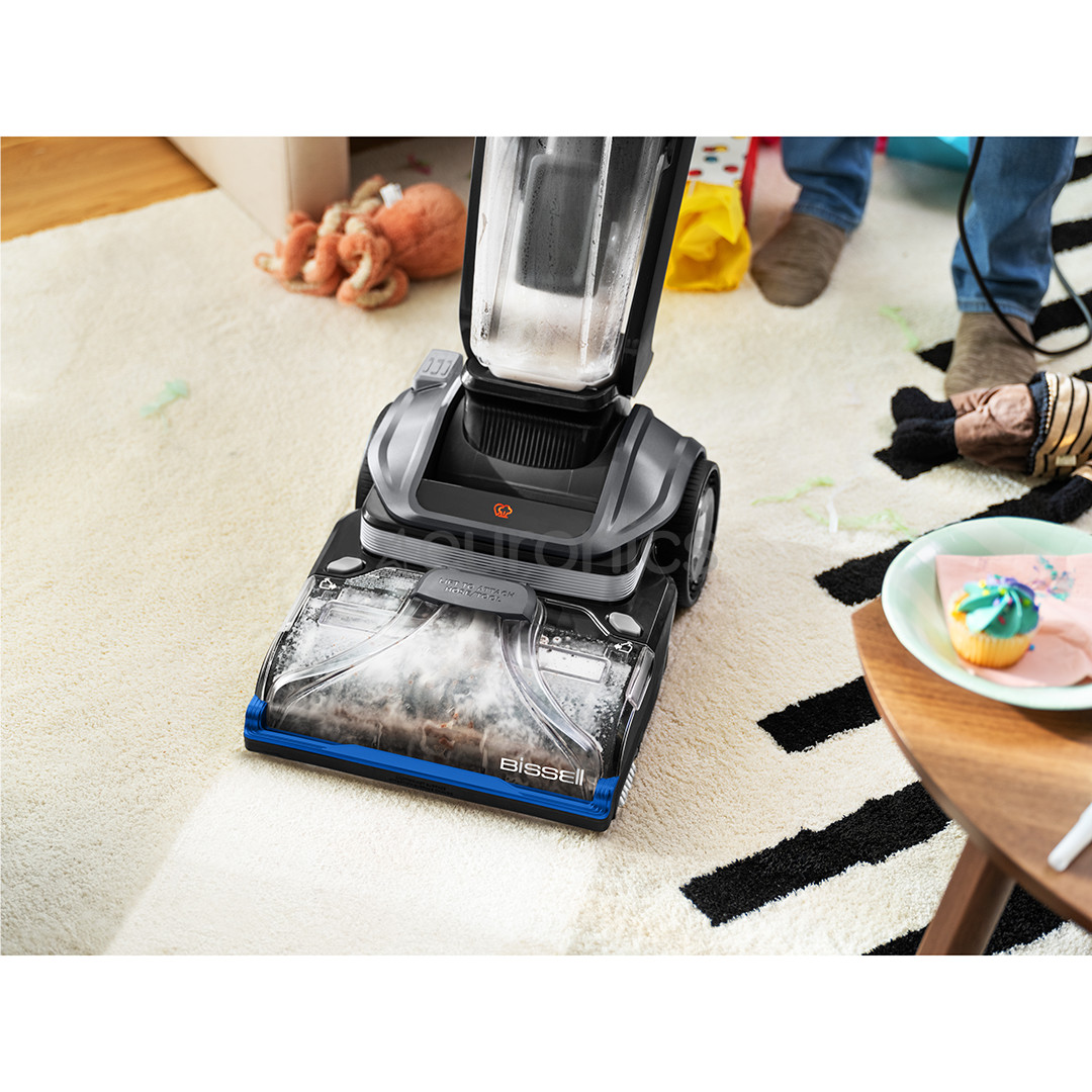 Bissell Revolution™ HydroSteam™, 1300 W, melna - Tvaika paklāju un tekstila tīrītājs