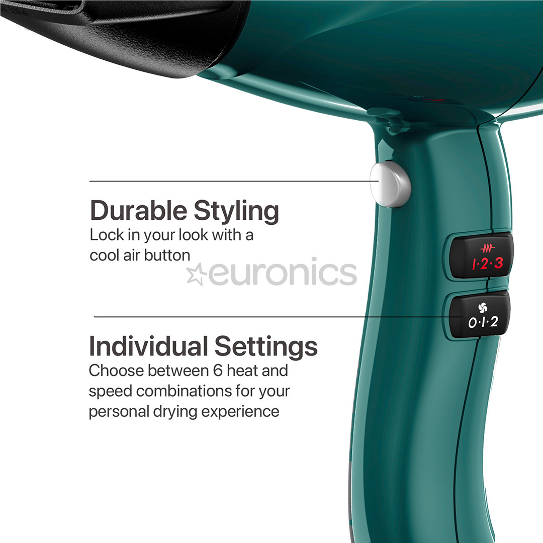 Valera Vanity Performance, 2400 W, green - Hair dryer