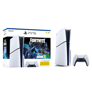 Sony PlayStation 5 Slim + Fortnite Cobalt Star - Spēļu konsole