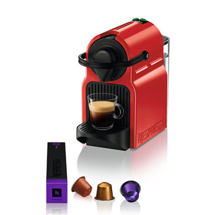 Krups Nespresso Inissia, красный - Капсульная кофеварка