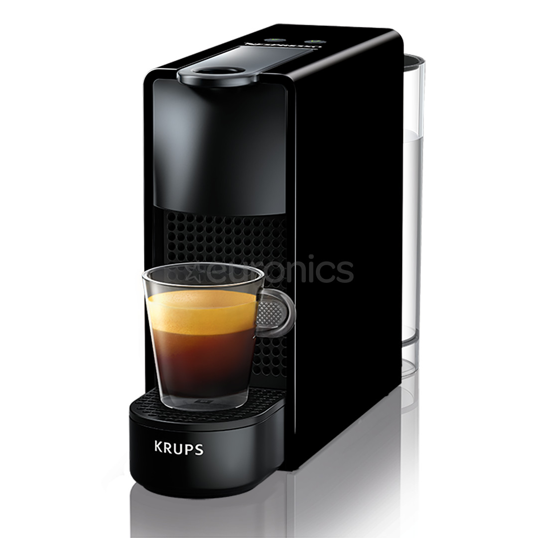 Krups Nespresso Essenza Mini, melna - Kapsulu kafijas automāts