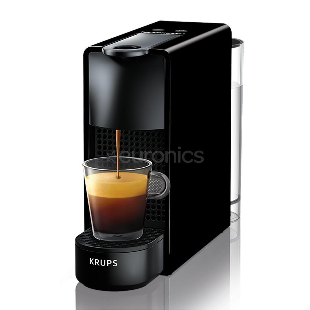 Krups Nespresso Essenza Mini, melna - Kapsulu kafijas automāts
