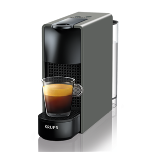 Krups Nespresso Essenza Mini, pelēka - Kapsulu kafijas automāts XN110B10