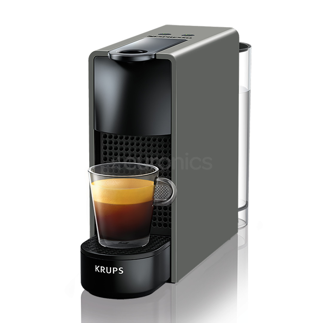 Krups Nespresso Essenza Mini, серый - Капсульная кофеварка