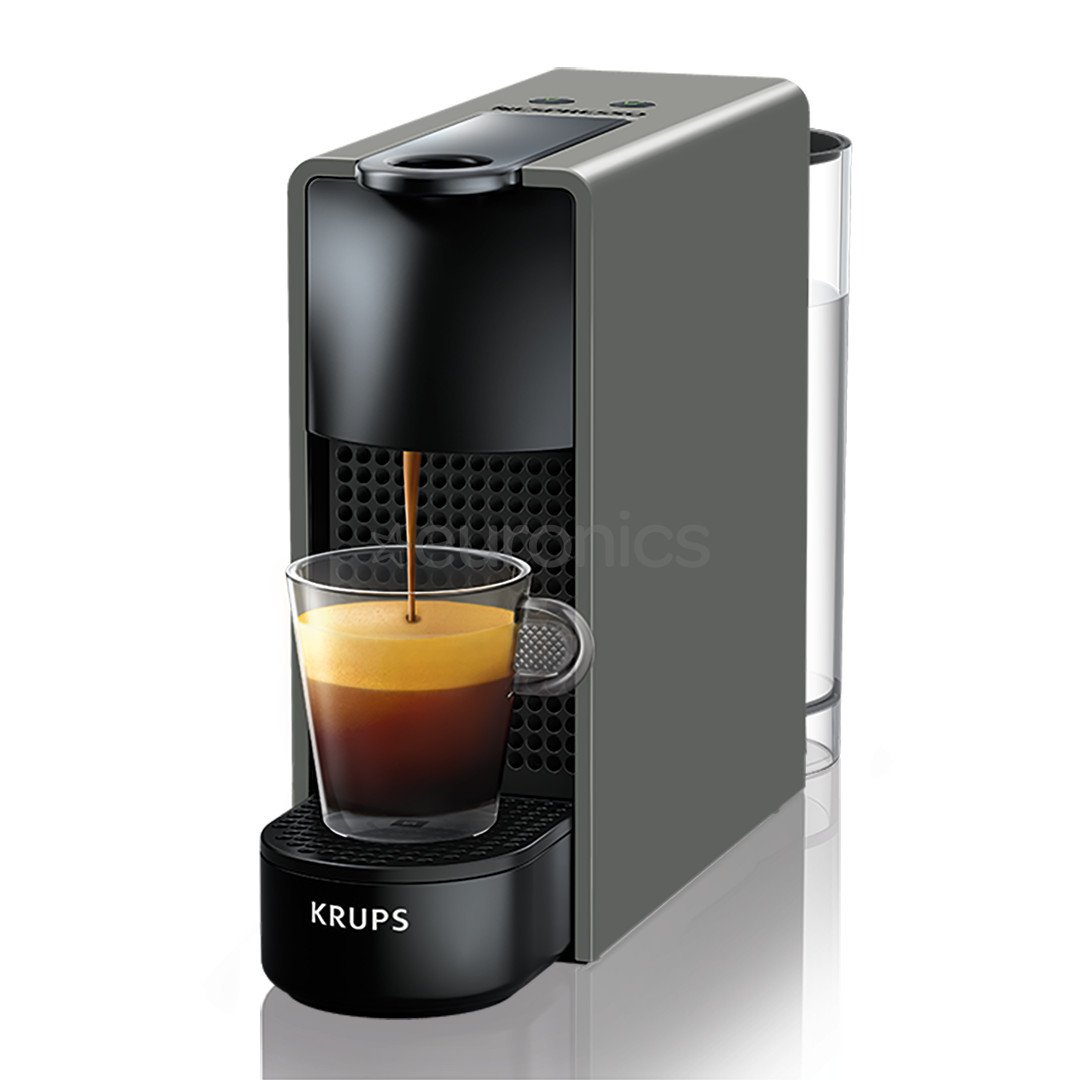 Krups Nespresso Essenza Mini, серый - Капсульная кофеварка