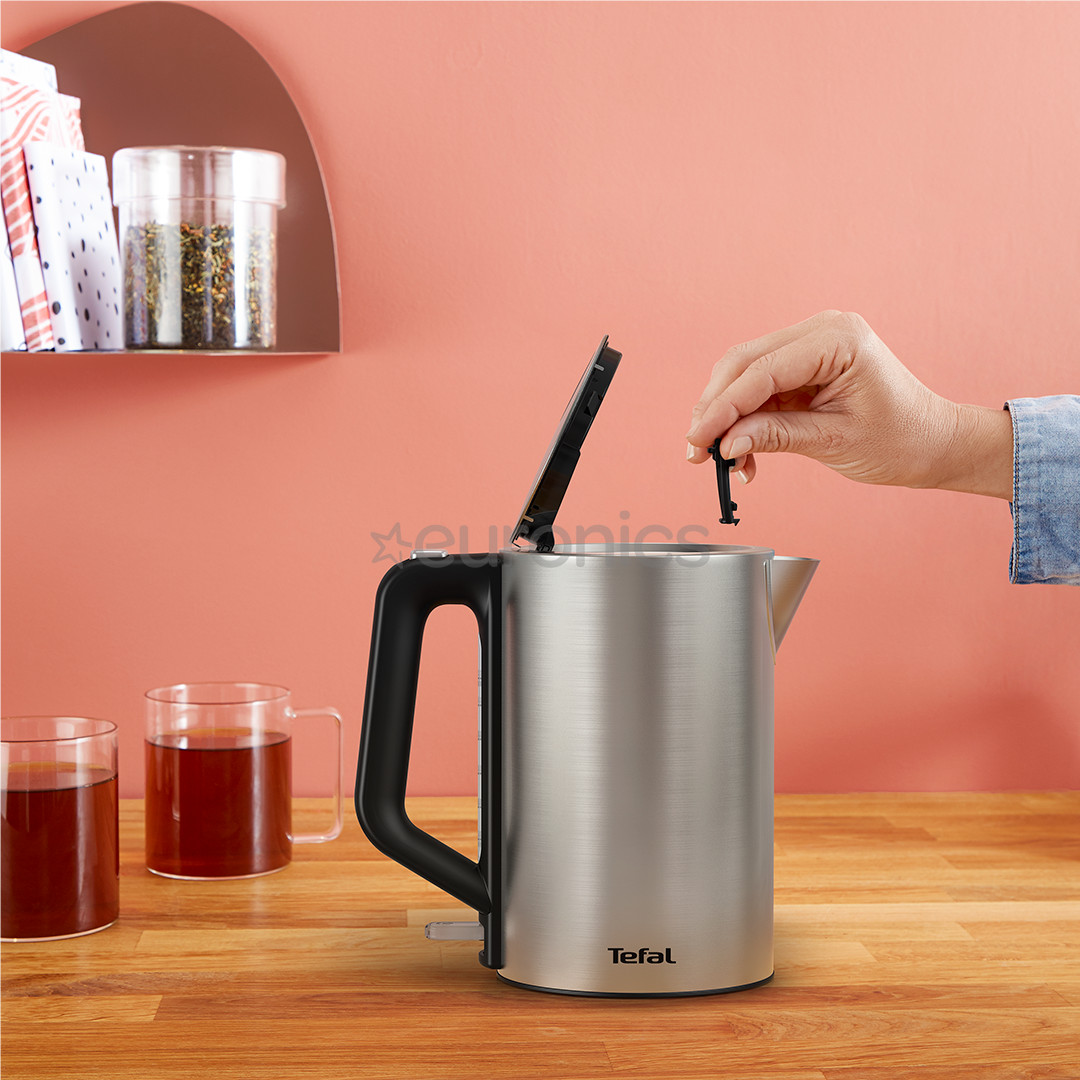 Tefal Bronx, 1.7 L, nerūsējošā tērauda - Tējkanna