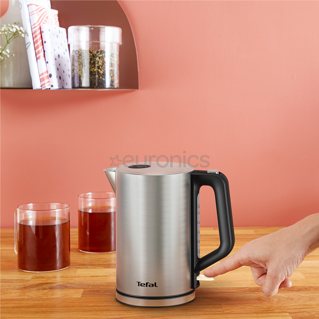 Tefal Bronx, 1.7 L, nerūsējošā tērauda - Tējkanna