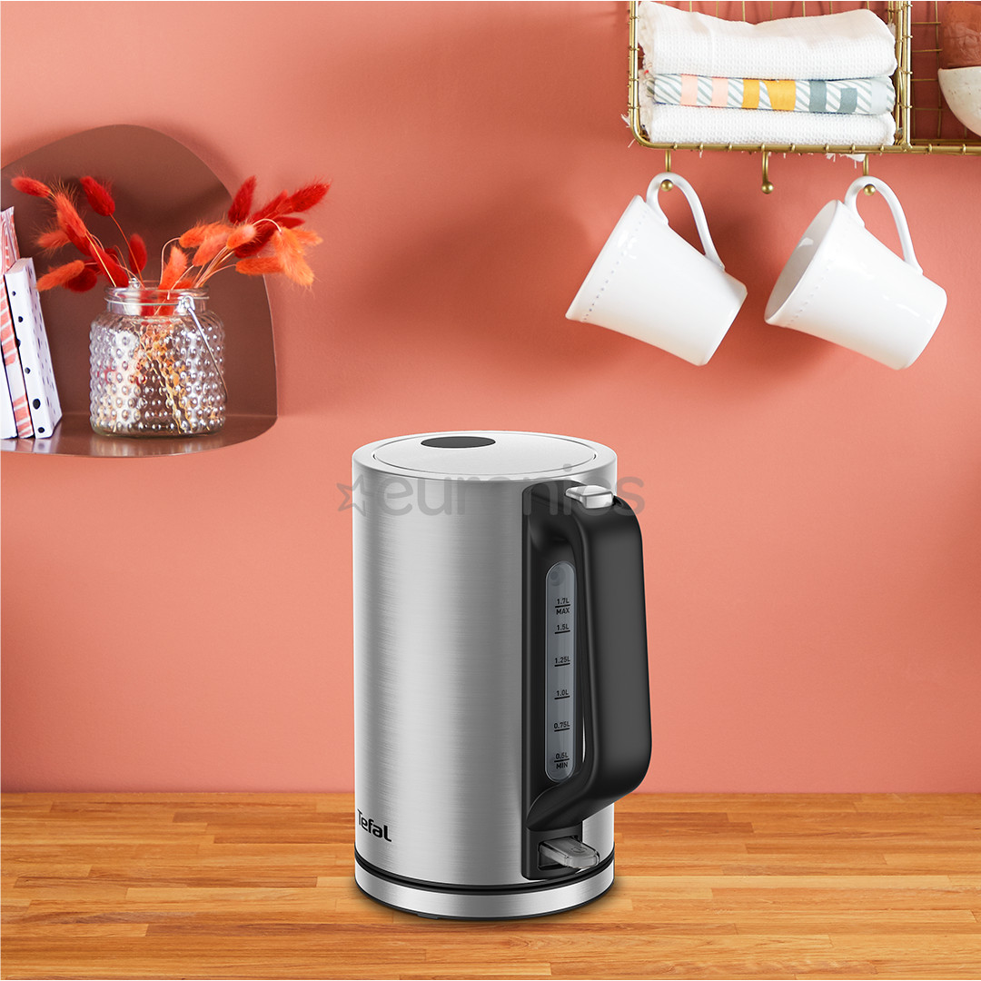 Tefal Bronx, 1.7 L, nerūsējošā tērauda - Tējkanna