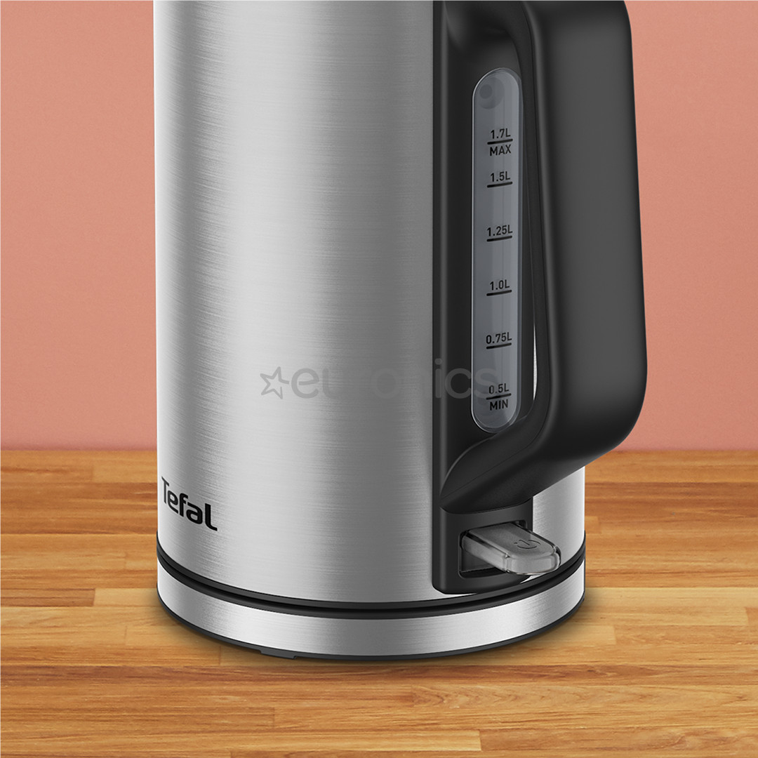 Tefal Bronx, 1.7 L, nerūsējošā tērauda - Tējkanna