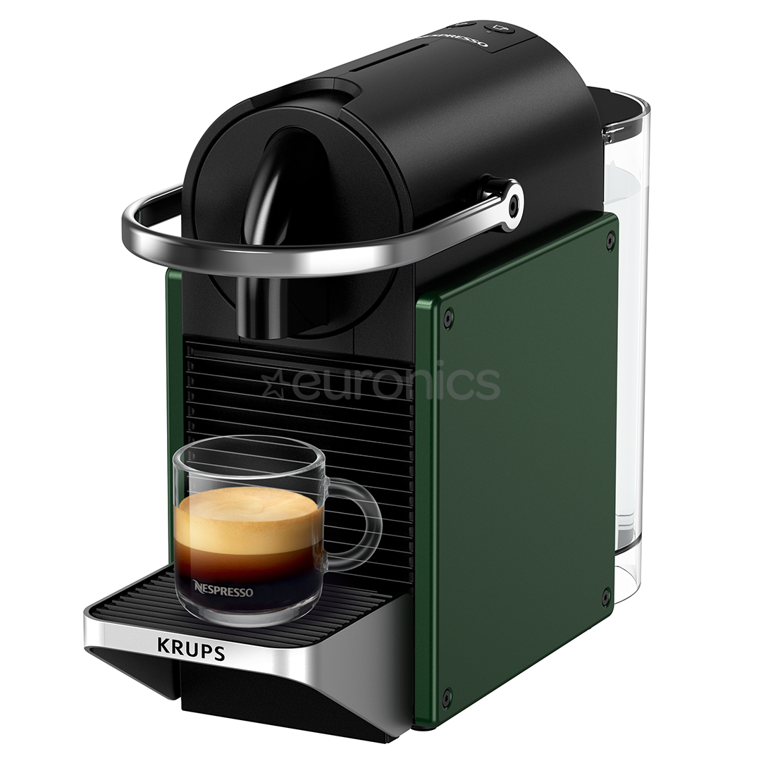 Krups Nespresso Pixie Redesign, zaļa - Kapsulu kafijas automāts