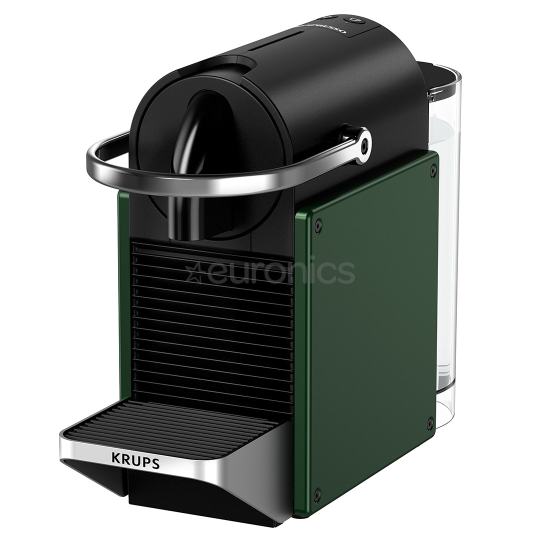 Krups Nespresso Pixie Redesign, темно-зеленый - Капсульная кофеварка