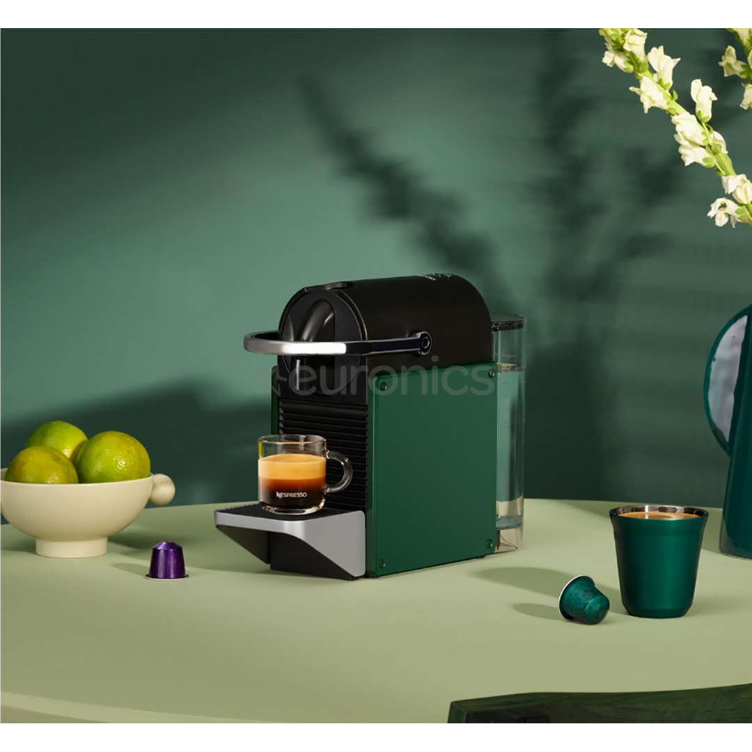 Krups Nespresso Pixie Redesign, zaļa - Kapsulu kafijas automāts
