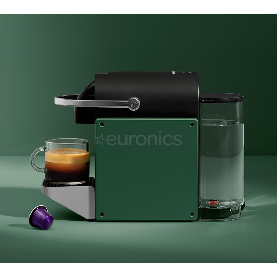 Krups Nespresso Pixie Redesign, темно-зеленый - Капсульная кофеварка