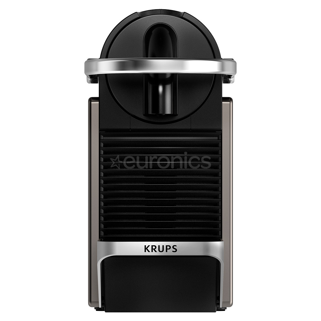 Krups Nespresso Pixie Redesign, titāna - Kapsulu kafijas automāts