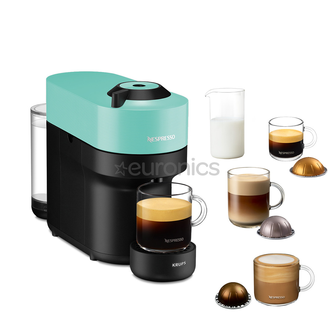 Krups Nespresso Vertuo Pop, mint - Capsule coffee machine